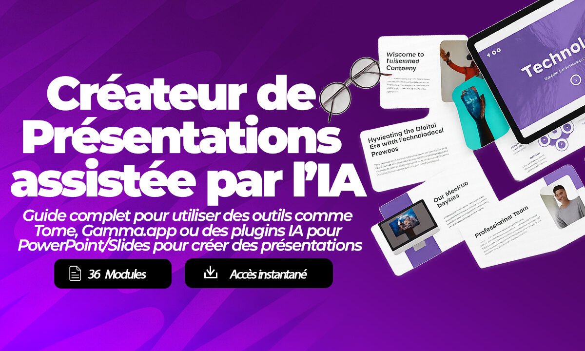 CRÉATEUR DE PRÉSENTATION ASSISTÉE PAR L'IA
