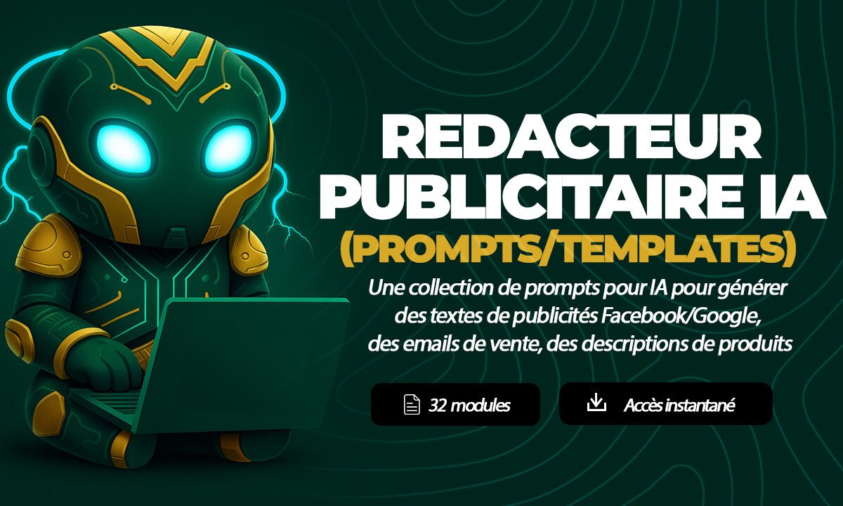 REDACTEUR PUBLICITAIRE IA